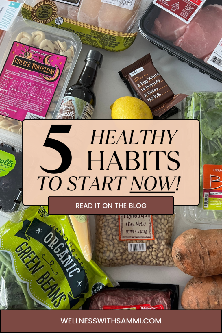 5 Healthy Habits You Can Start Today