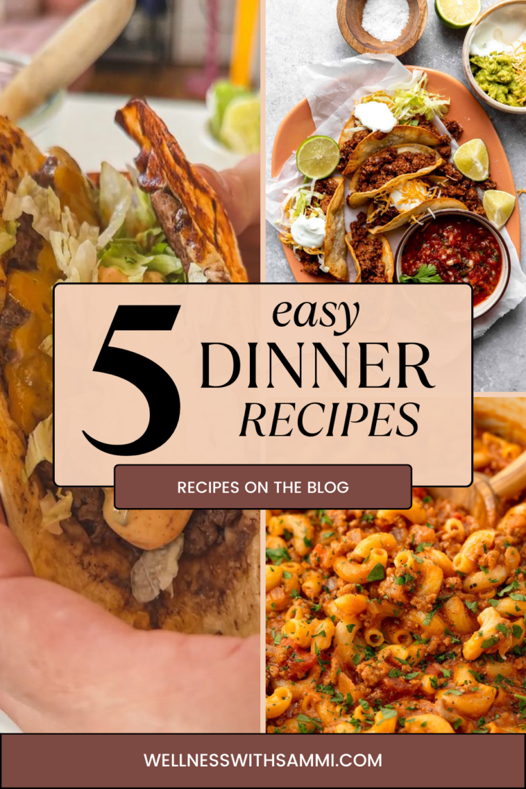 5 Healthy Easy Dinner Recipes